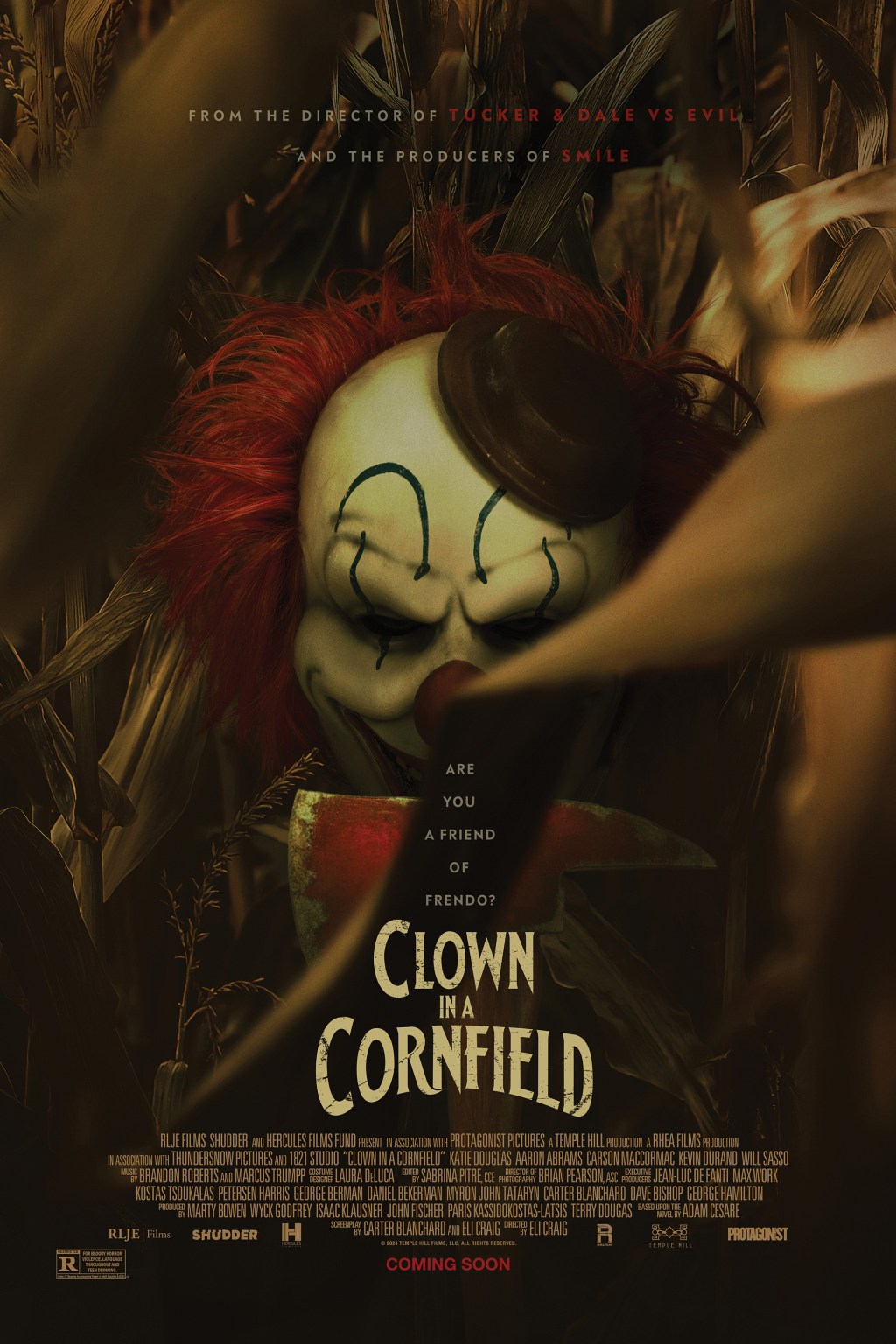 “Clown in a Cornfield” Review: A New Horror Movie That Knows How to Subvert&nbsp;Expectations